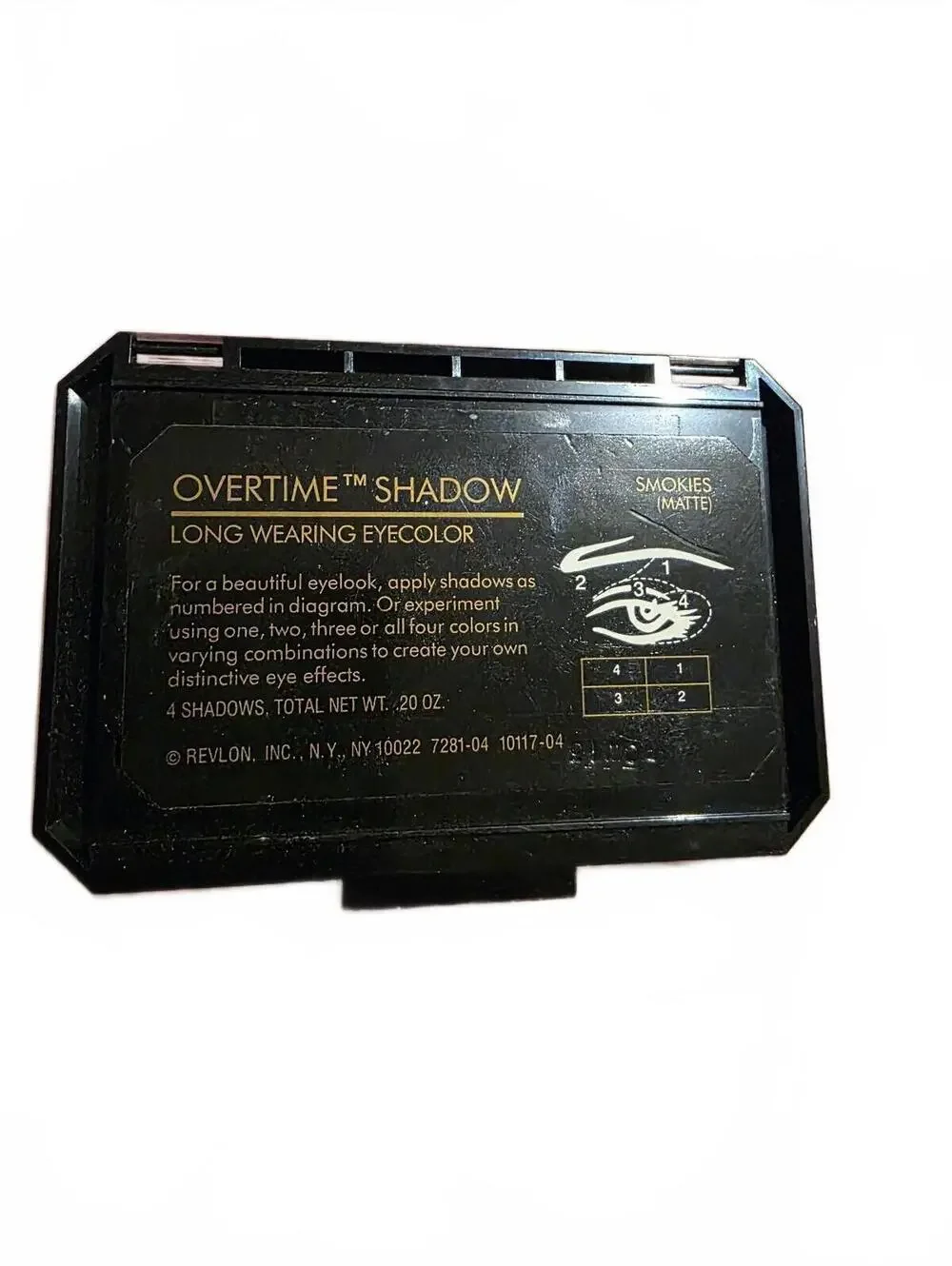 Vtg Rare Revlon Eyeshadow and Natural Brows Color & Style System Makeup Set